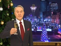 Жаңа жылды тойлауды Елбасының өзі бастап берді