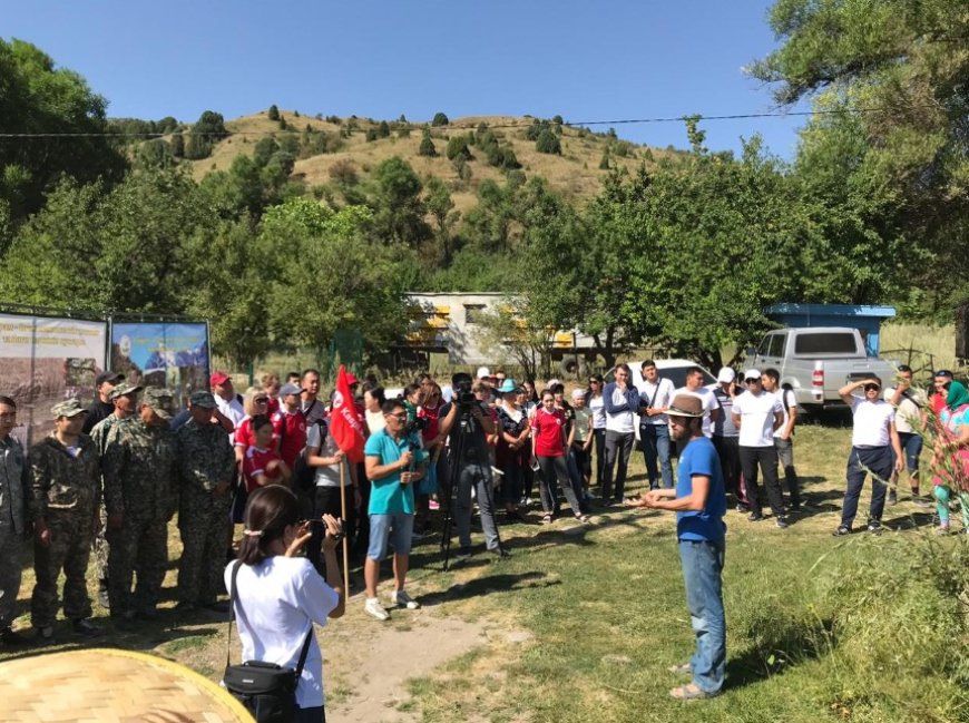 Сайрамсу шатқалында экологиялық сенбілік өтті